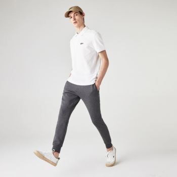 Lacoste Lacoste x National Geographic Regular Fit Organic Cotton Polo Shirt Pánské - Šortky Bílé | C